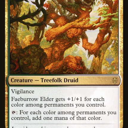Faeburrow Elder [Throne of Eldraine Promos]