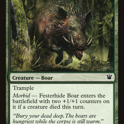 Festerhide Boar [Innistrad]