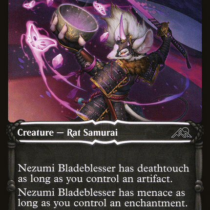 Nezumi Bladeblesser (Showcase) [Kamigawa: Neon Dynasty]
