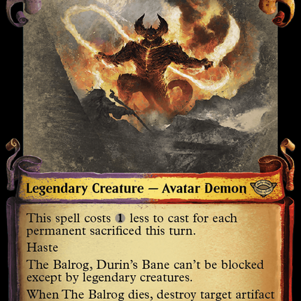 The Balrog, Durin's Bane (Showcase) [The Lord of the Rings: Tales of Middle-earth]