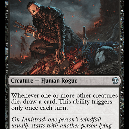 Morbid Opportunist [Bloomburrow Commander]