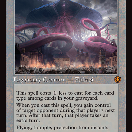 Emrakul, the Promised End (Retro Frame) [Innistrad Remastered] Foil