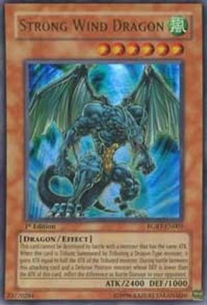 Strong Wind Dragon (Ultra Rare) [RGBT-EN003] Raging Battle 1st Edition