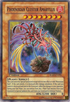 Phoenixian Cluster Amaryllis (Super Rare) [RGBT-EN006] Raging Battle Unlimited