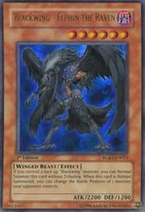 Blackwing - Elphin the Raven (Ultra Rare) [RGBT-EN013] Raging Battle 1st Edition