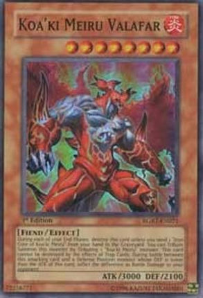 Koa'ki Meiru Valafar (Super Rare) [RGBT-EN021] Raging Battle 1st Edition