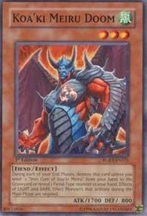 Koa'ki Meiru Doom (Common / Short Print) [RGBT-EN026] Raging Battle Unlimited