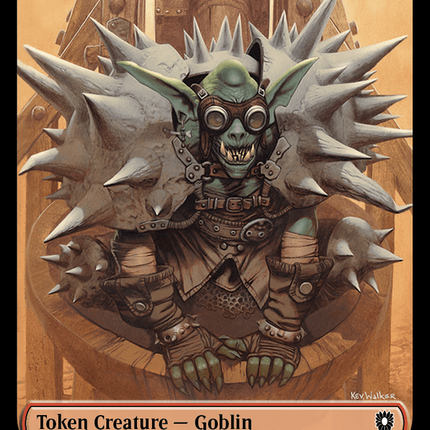 Goblin [Bloomburrow Commander Tokens] Foil