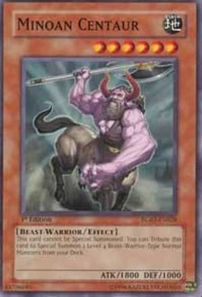 Minoan Centaur (Common / Short Print) [RGBT-EN028] Raging Battle 1st Edition