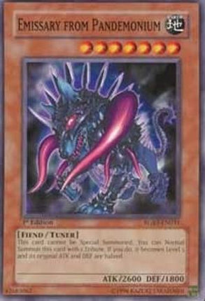Emissary from Pandemonium (Common / Short Print) [RGBT-EN031] Raging Battle 1st Edition