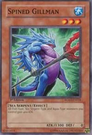 Spined Gillman (Common / Short Print) [RGBT-EN034] Raging Battle 1st Edition