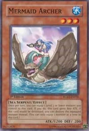 Mermaid Archer (Common / Short Print) [RGBT-EN036] Raging Battle Unlimited