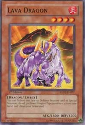 Lava Dragon (Common / Short Print) [RGBT-EN037] Raging Battle Unlimited