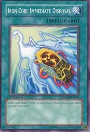 Iron Core Immediate Disposal (Common / Short Print) [RGBT-EN056] Raging Battle Unlimited