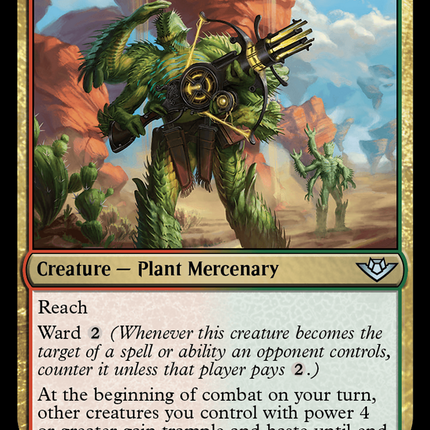 Cactusfolk Sureshot [Outlaws of Thunder Junction] Foil