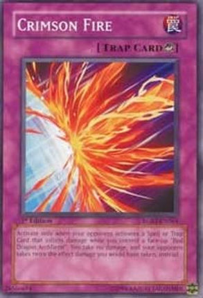 Crimson Fire (Common / Short Print) [RGBT-EN064] Raging Battle Unlimited