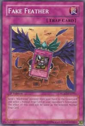 Fake Feather (Common / Short Print) [RGBT-EN070] Raging Battle 1st Edition