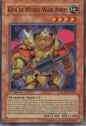 Koa'ki Meiru War Arms (Super Rare) [RGBT-EN081] Raging Battle Unlimited