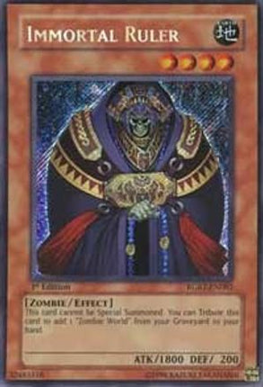 Immortal Ruler (Secret Rare) [RGBT-EN082] Raging Battle Unlimited
