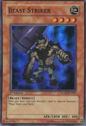 Beast Striker (Super Rare) [RGBT-EN085] Raging Battle Unlimited