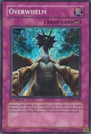 Overwhelm (Secret Rare) [RGBT-EN088] Raging Battle 1st Edition