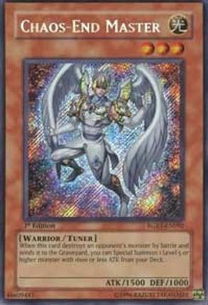 Chaos-End Master (Secret Rare) [RGBT-EN092] Raging Battle 1st Edition