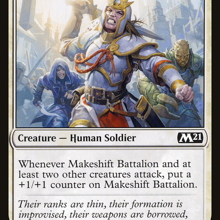 Makeshift Battalion [Core Set 2021]