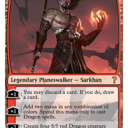Sarkhan, Fireblood [Mystery Booster 2]