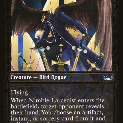 Nimble Larcenist (Showcase) [Streets of New Capenna] Gilded Foil