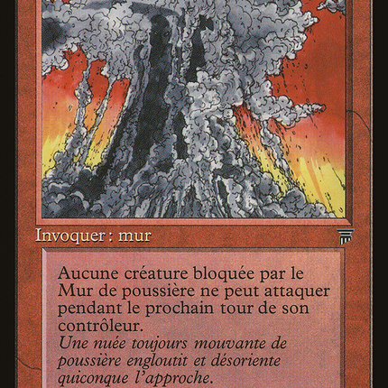 Wall of Dust - Mur de poussière  [Renaissance]