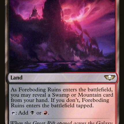 Foreboding Ruins [Warhammer 40,000 Commander]