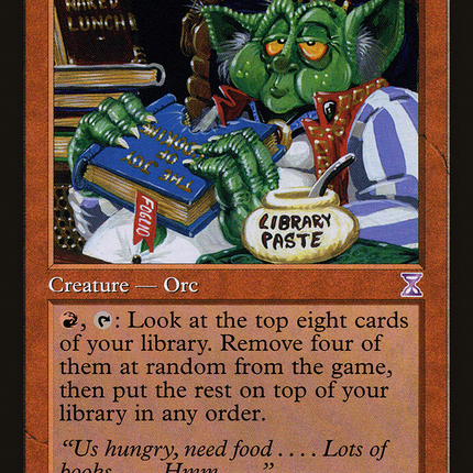 Orcish Librarian [Time Spiral Timeshifted]