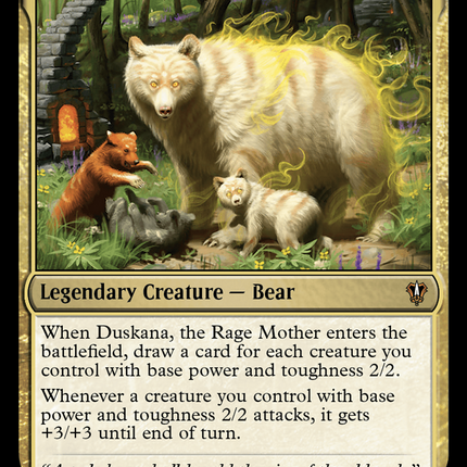 Duskana, the Rage Mother [Murders at Karlov Manor Commander] Foil