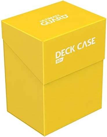 Ultimate Guard Deck Case 80+ - Yellow
