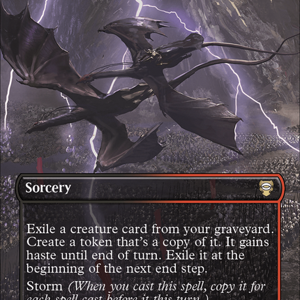 Mordor on the March (Borderless) [Tales of Middle-earth Commander] Surge Foil