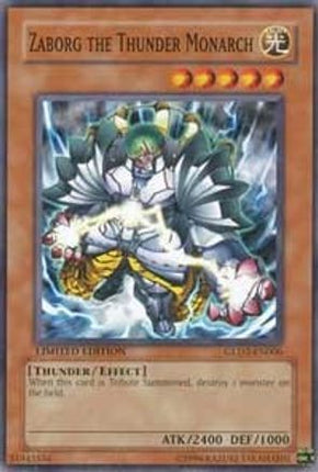 Zaborg the Thunder Monarch (Common / Short Print) [GLD2-EN006] Gold Series 2009 Limited