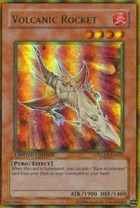 Volcanic Rocket (Ultra Rare) [GLD2-EN023] Gold Series 2009 Limited