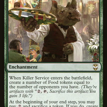 Killer Service [New Capenna Commander]