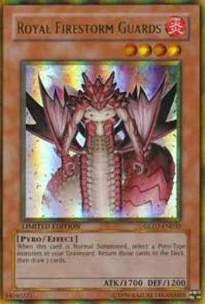 Royal Firestorm Guards (Ultra Rare) [GLD2-EN030] Gold Series 2009 Limited