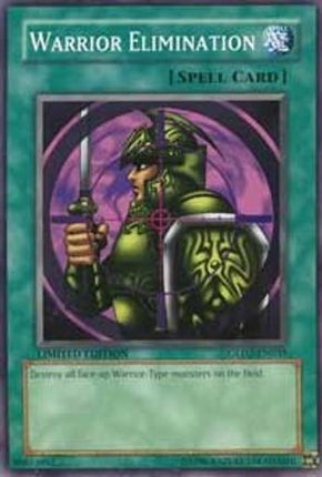 Warrior Elimination (Common / Short Print) [GLD2-EN035] Gold Series 2009 Limited