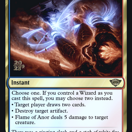 Flame of Anor [Tales of Middle-earth Promos] Prerelease Foil