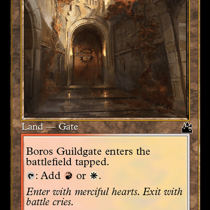 Boros Guildgate (Retro) [Ravnica Remastered]