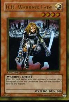 D.D. Warrior Lady (Gold Rare) [GLD1-EN015] Gold Series 2008 Limited