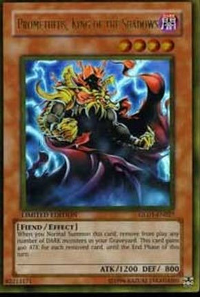 Prometheus, King of the Shadows (Gold Rare) [GLD1-EN027] Gold Series 2008 Limited