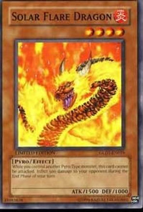 Solar Flare Dragon (Common / Short Print) [GLD1-EN019] Gold Series 2008 Limited