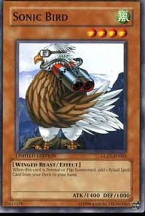 Sonic Bird (Common / Short Print) [GLD1-EN002] Gold Series 2008 Limited