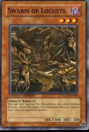 Swarm of Locusts (Common / Short Print) [GLD1-EN009] Gold Series 2008 Limited