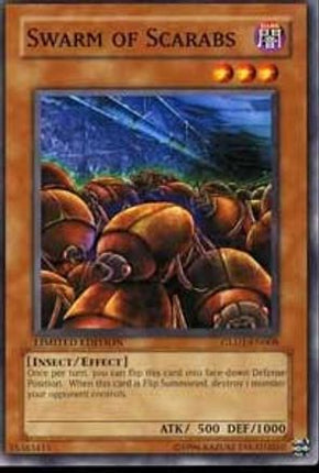 Swarm of Scarabs (Common / Short Print) [GLD1-EN008] Gold Series 2008 Limited