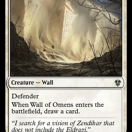 Wall of Omens [Murders at Karlov Manor Commander]