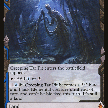 Creeping Tar Pit [Zendikar Rising Expeditions]
